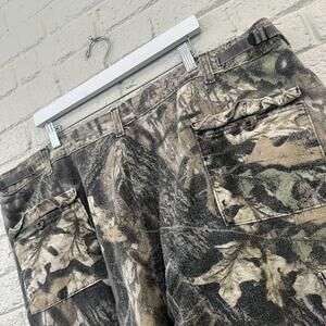 Vintage Y2K Mossy Oak Camo Pants Mens 2XL Break Up Country Camouflage Hunting‎
